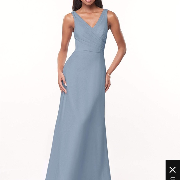 Azazie Nala dress NWT in the color Twilight size 14. - Picture 3 of 4